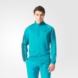 Z14z6074 - Adidas 3Stripes Jacket Green - Men - Clothing